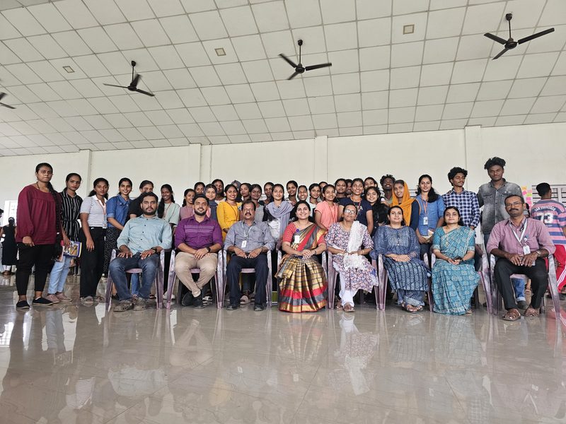 Project Kaushal: participants and faculty group photo in a hall